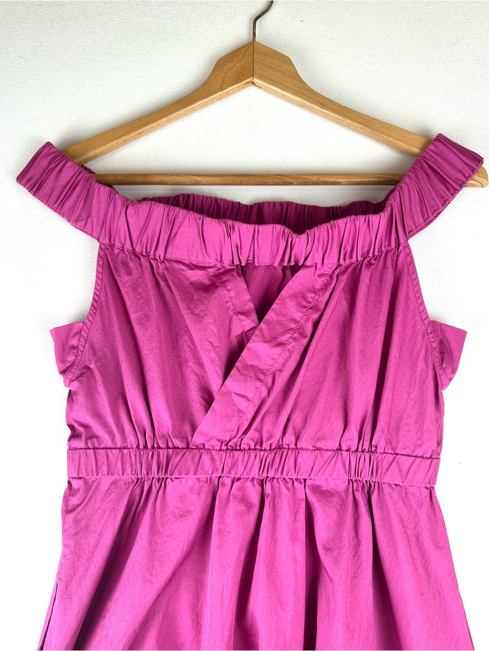 Maeve Anthropologie Mona Off The Shoulder Gathered Dress - Picture 7 of 11